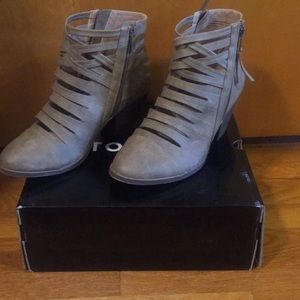 Torrid strappy front boots